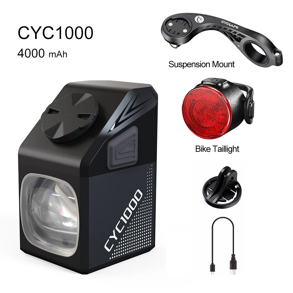 Cyclora Beam 1000™ Smart Bike Headlight MTB Road Cycling